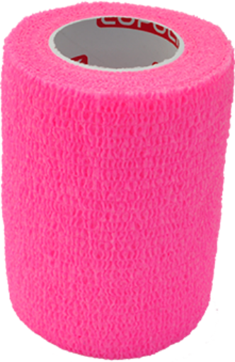 Bild von Selbsthaftender elastischer Verband 7,5 cm - Rosa