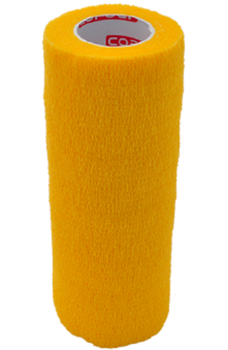 Bild von Selbsthaftender elastischer Verband 15 cm - Gelb