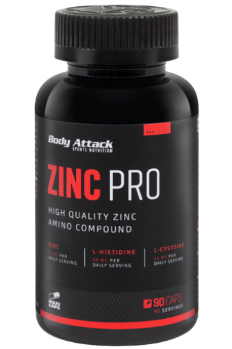 Bild von Zinc Bisglycinate  (90 Kapseln) Body Attack