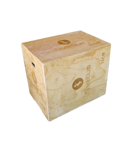 Bild von Plyometrische Box Sveltus Holz 70 X 60 X 50