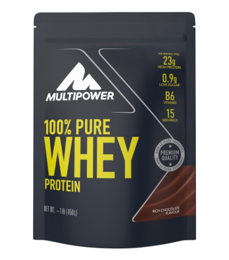 Bild von 100% Pure Whey Protein - 450g - Schokoladengeschmack MPower