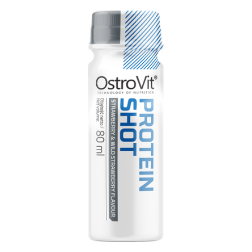 Bild von OstroVit Protein Shot - 80ml Erdbeere