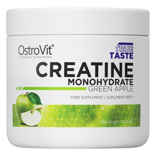 Bild von OstroVit Kreatin Monohydrat 300g Grüner Apfel