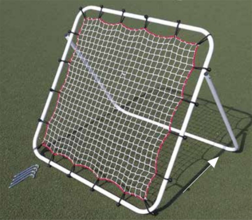 Bild von Training Netz Rebounder 130x130cm - Barret