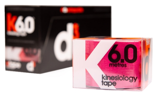 Bild von K6.0 Kinesiologische Bandage Rosa 5cm x 6m - d3Tape