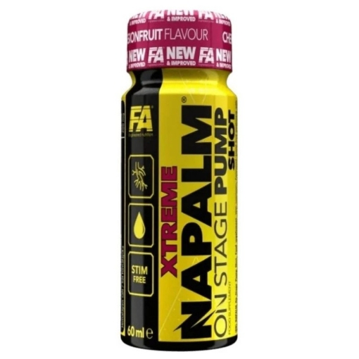 Bild von Napalm On Stage Pump Shot - Cirese si Fructul Pasiunii - 60ml