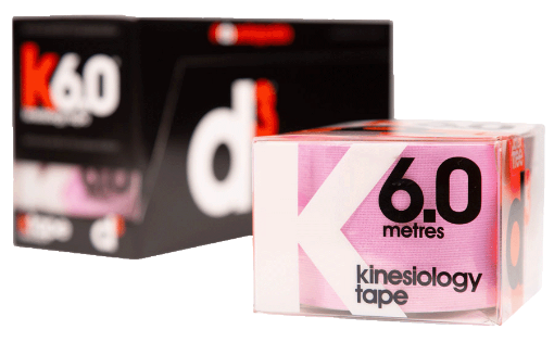 Bild von K6.0 Kinesiologie-Tape Rosa Candy 5cm x 6m - d3Tape